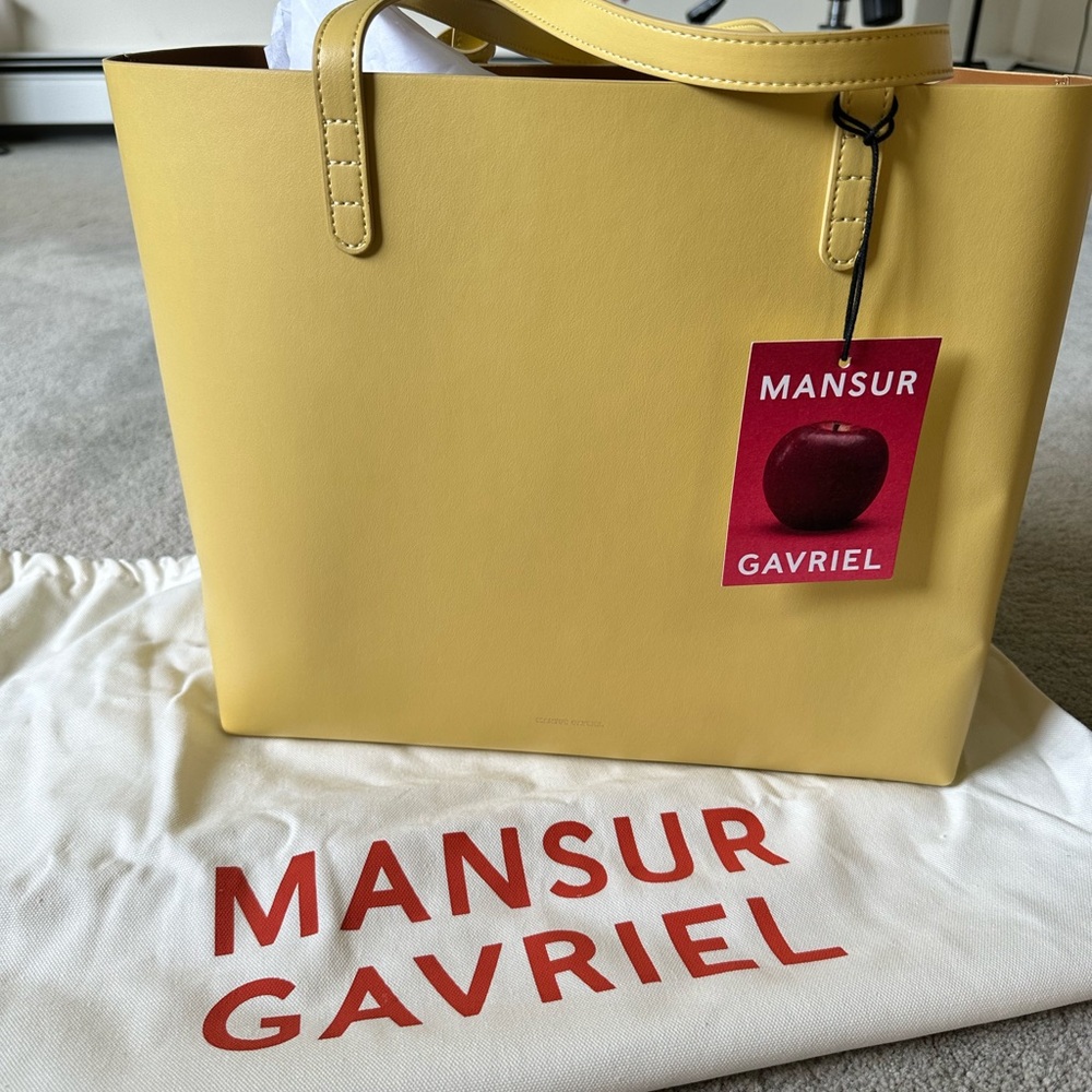 Mansur Gavriel Vegan Apple Large Tote